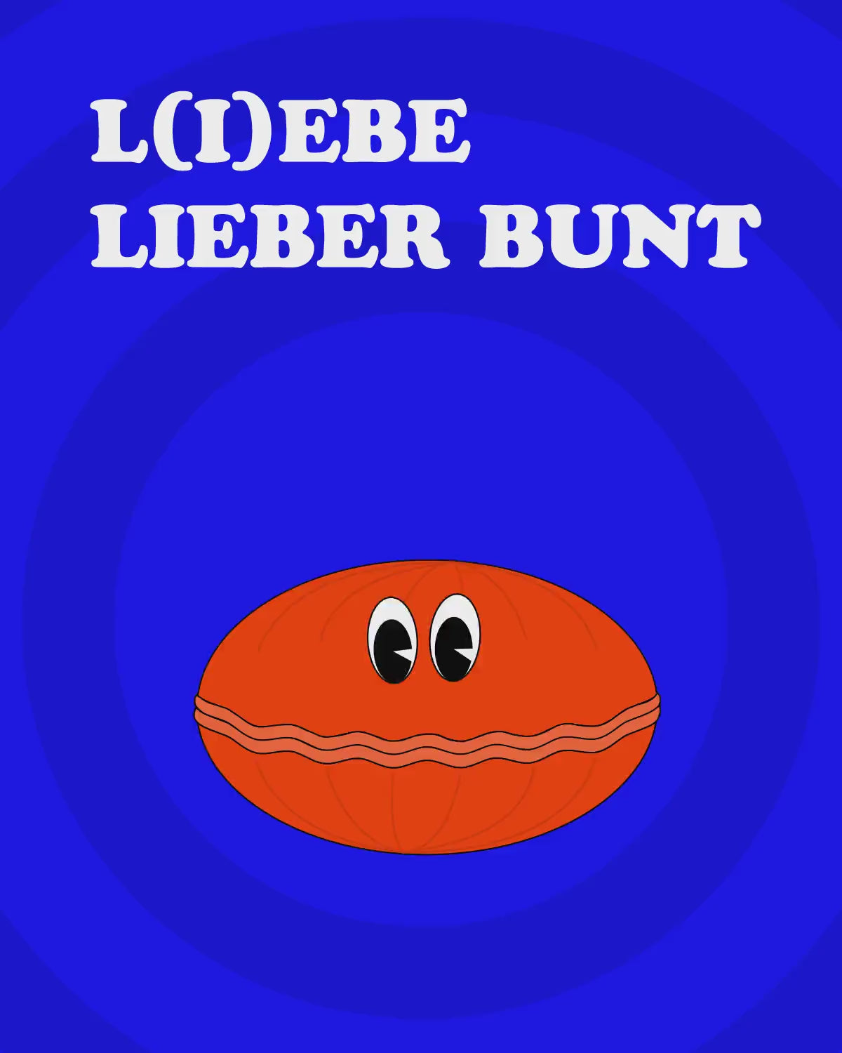 Pridekarte: L(i)ebe lieber bunt