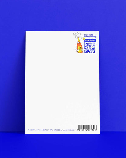 Glückwunschkarte: Super!