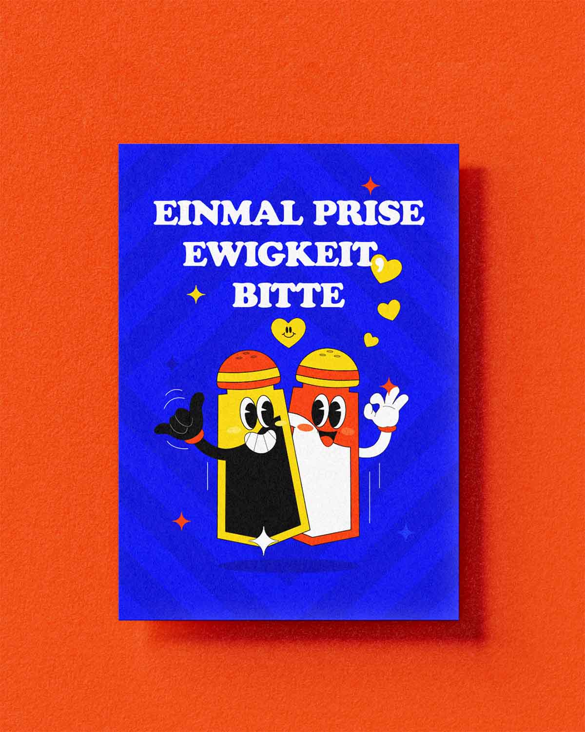 Hochzeitskarte: Einmal Prise Ewigkeit, bitte