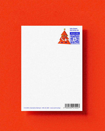 Weihnachtskarte: All the jinggle ladies