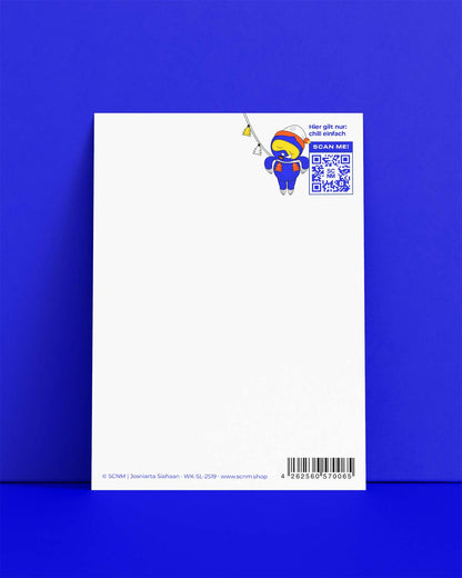 Weihnachtskarte: Slow Ho Ho Ho!