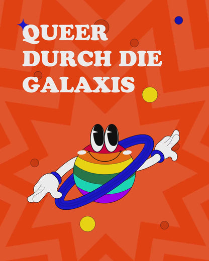 Pridekarte: Queer durch die Galaxis